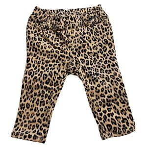 GAP Denim Leopard Jeans Infant Girls Size 12-18 months Excellent VERY gently use